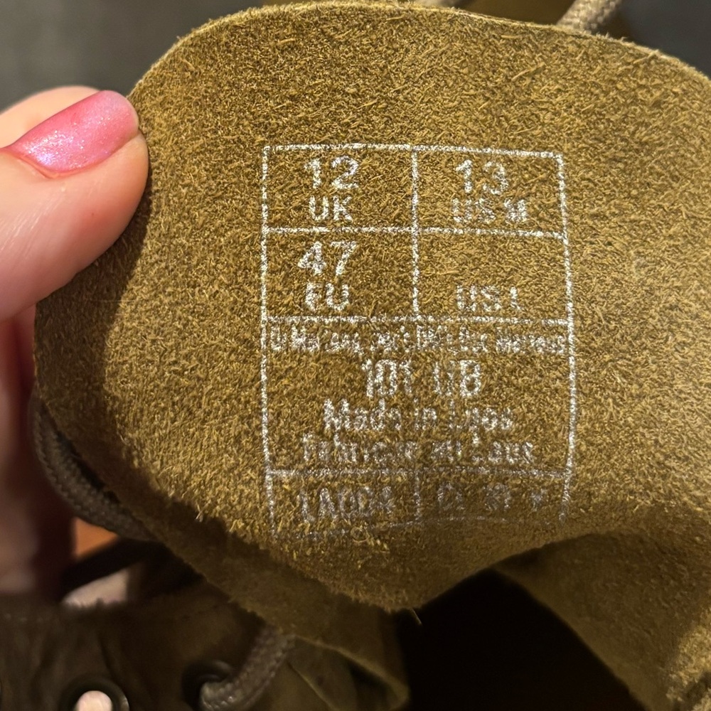 Dr. Martens Light Brown Lace-Up Boots - Picture 4 of 4